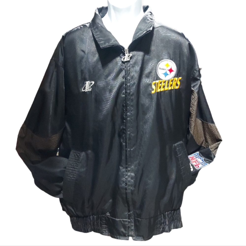 Vintage Pittsburgh Steeler's Jacket  NFL Pro Line Logo Athletic Size Large